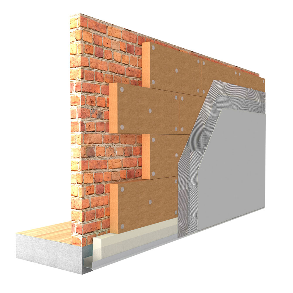 Cappotto eco bio esterno in fibra di legno Protect