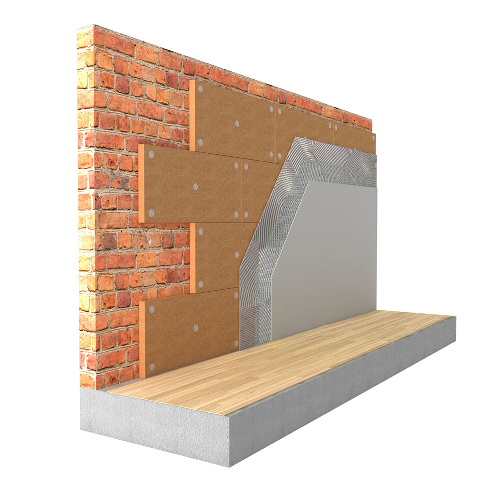 Cappotto termico eco bio compatibile interno in fibra di legno