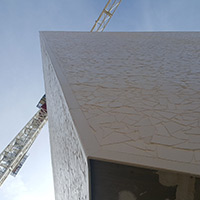 Cappotto termico eco bio compatibile corazzato Betontherm Styr con rivestimento